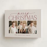 "Merry Christmas Trio" - Holiday Cards in Gingerbread by Brooke Chandler - Folded Card