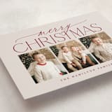 "Merry Christmas Trio" - Holiday Cards in Gingerbread by Brooke Chandler - Detail