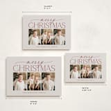 "Merry Christmas Trio" - Holiday Cards in Gingerbread by Brooke Chandler - Formats Available