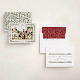 "Holly & Pine" - Holiday Cards in Mulled Wine by Susan Moyal - Assembled
