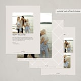 "Joyful Memories" - Holiday Cards in Snow by Lisa McLean - Back of Card Options
