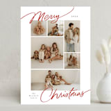 "Delightful Mix" - Holiday Cards in Brick by Everett Paper Goods - Front