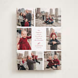 "All Around" - Holiday Cards in Winter Berry by Jennifer Postorino - Front