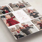 "All Around" - Holiday Cards in Winter Berry by Jennifer Postorino - Detail