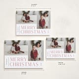 "Pair" - Holiday Cards in Holly Berry by Pixel and Hank - Formats Available