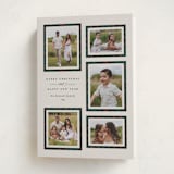 "Plaid Gallery" - Holiday Cards in Juniper by Erica Krystek - Folded Card