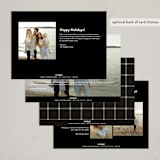 "Holiday Snapshots" - Holiday Cards in Ink by Wildfield Paper Co - Back of Card Options