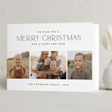 "Holiday Snapshots" - Holiday Cards in Ink by Wildfield Paper Co - Folded Card