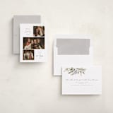 "Three Simplicity" - Holiday Cards in Winter by Emily Betts - Assembled