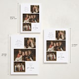 "Three Simplicity" - Holiday Cards in Winter by Emily Betts - Formats Available