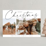 "Holiday Duo" - Holiday Cards in Coal by Kasia Labocki - Front