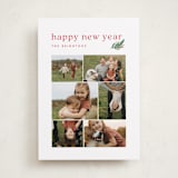 "Everyday joys" - Holiday Cards in Snow by Amy Kross - Front