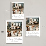 "natural handwriting" - Holiday Cards in Snow by Cass Loh - Formats Available