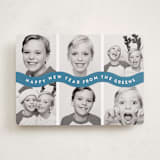 "Bouncy" - Holiday Cards in Evening Star by Up Up Creative - Front