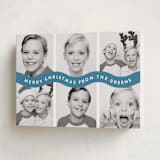 "Bouncy" - Holiday Cards in Evening Star by Up Up Creative - Folded Card