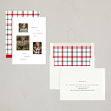 "Sentiment" - Holiday Cards in Snow by Baumbirdy - Assembled