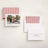 "retro joy" - Holiday Cards in Candy Cane by Benita Crandall - Assembled