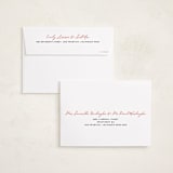"retro joy" - Holiday Cards in Candy Cane by Benita Crandall - FREE Recipient Addressing