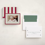 "Polka Dot Frame" - Holiday Cards in Stocking by Robert and Stella - Assembled