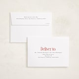 "North Pole" - Holiday Cards in Stocking by Morgan Kendall - FREE Recipient Addressing