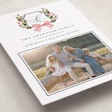 "Classic Merry Crest" - Holiday Cards in Night by Brooke Chandler - Detail