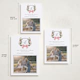 "Classic Merry Crest" - Holiday Cards in Night by Brooke Chandler - Formats Available