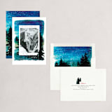 "Nature Blessings" - Holiday Cards in Peacock by Sejal Banker - Assembled