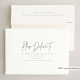 "modern wonder" - Holiday Cards in Graphite by Susan Zinader - FREE Recipient Addressing