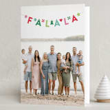 "Holiday Banner" - Holiday Cards in Baubles by Maria Alou - Folded Card