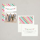 "Holiday Banner" - Holiday Cards in Baubles by Maria Alou - Assembled