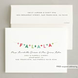 "Holiday Banner" - Holiday Cards in Baubles by Maria Alou - FREE Recipient Addressing