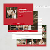 "Merry Christmas to All Lettering" - Holiday Cards in Festive by Erin German - Back of Card Options