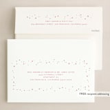 "Pure Joy To The World" - Holiday Cards in Cranberry by fatfatin - FREE Recipient Addressing