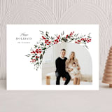 "Winters Meander" - Holiday Cards in Crimson by Itsy Belle Studio - Front