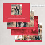 "Winters Meander" - Holiday Cards in Crimson by Itsy Belle Studio - Back of Card Options