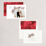 "Winters Meander" - Holiday Cards in Crimson by Itsy Belle Studio - Assembled