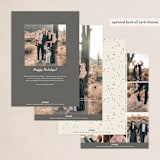 "Wintry Frame" - Holiday Cards in Marshmallow by Jessica Williams - Back of Card Options