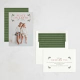 "Festive Peace" - Holiday Cards in Wreath by Michelle Taylor - Assembled