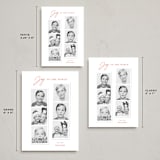 "joyful photo strips" - Holiday Cards in Ruby by Sarah Curry - Formats Available
