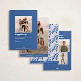 "Peaceful Arch" - Holiday Cards in Porcelain by Elly - Back of Card Options