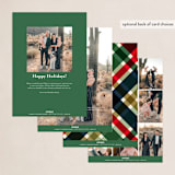 "A Minimalist Cross" - Holiday Cards in Pear by fatfatin - Back of Card Options