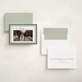 "Merry Striped Frame" - Holiday Cards in Holly Jolly by Alston Foster - Assembled