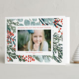 "Vintage Winterberry" - Holiday Cards in Gumdrop by Angel Walker - Folded Card