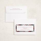 "Heartwarming" - Holiday Cards in Berry by Yaling Hou Suzuki - FREE Recipient Addressing