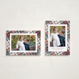 "Heartwarming" - Holiday Cards in Berry by Yaling Hou Suzuki - Photo Orientation Options