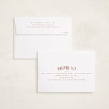 "Capri" - Holiday Cards in Blizzard by Wildfield Paper Co - FREE Recipient Addressing
