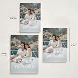 "Capri" - Holiday Cards in Blizzard by Wildfield Paper Co - Formats Available