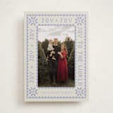 "Endless Joy" - Holiday Cards in Periwinkle by Annie Chan - Front