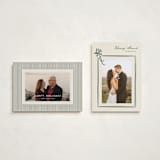 "Holly Sprig" - Holiday Cards in Pine by letterfix - Photo Orientation Options
