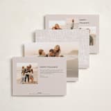 "thiples" - Holiday Cards in Cotton by chocomocacino - Back of Card Options